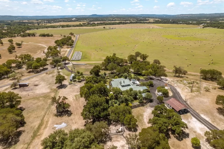 Aerial View of ranch
