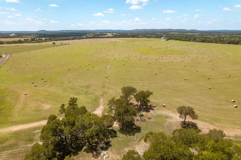 Aerial View of ranch