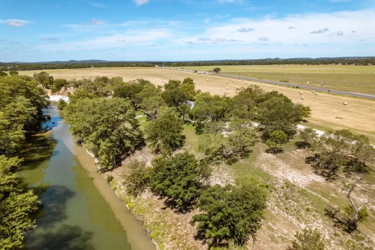 Aerial View of ranch