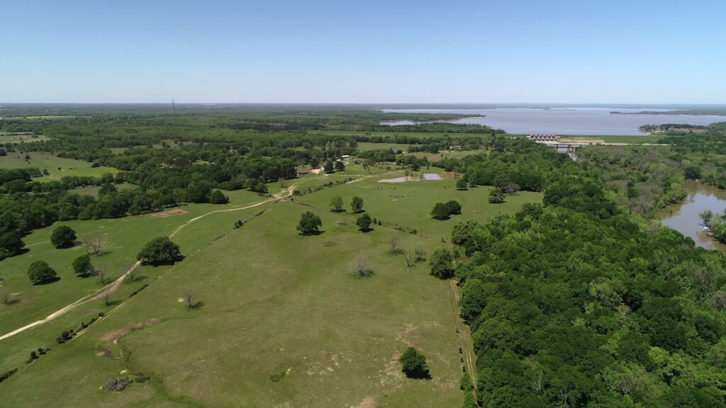 Kiamichi Riverfront Cattle Ranch For Sale in Sawyer