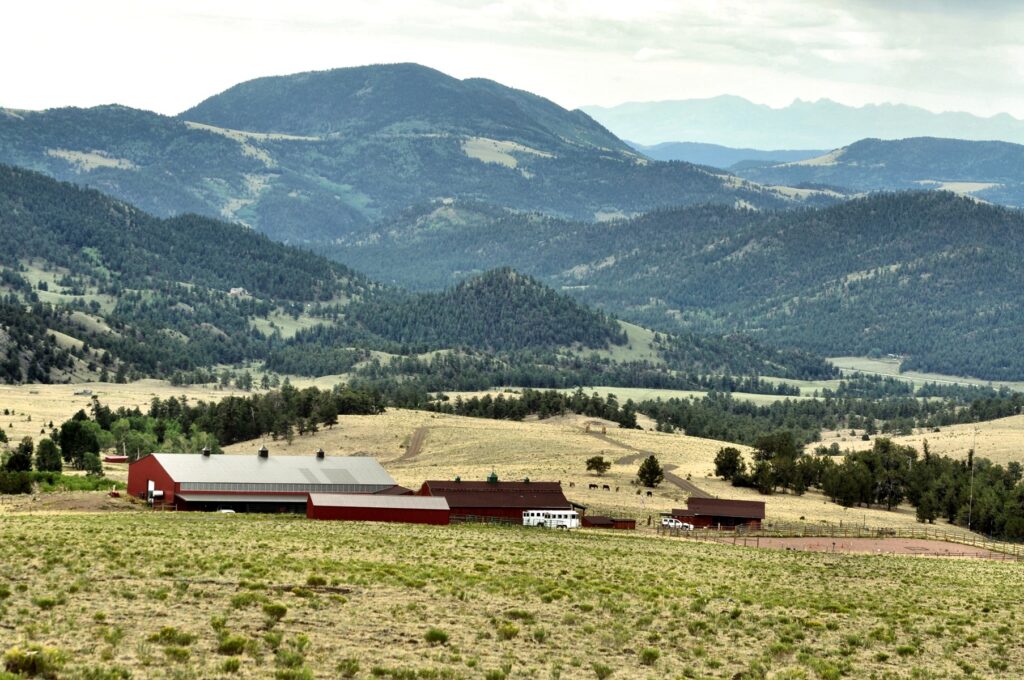 Central Colorado Equestrian Ranch: 444 Acres & Water Rights