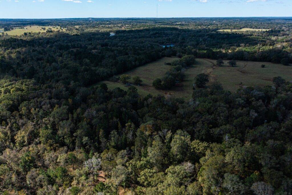 Aerial View of ranch