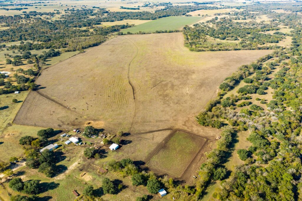 Aerial View of ranch