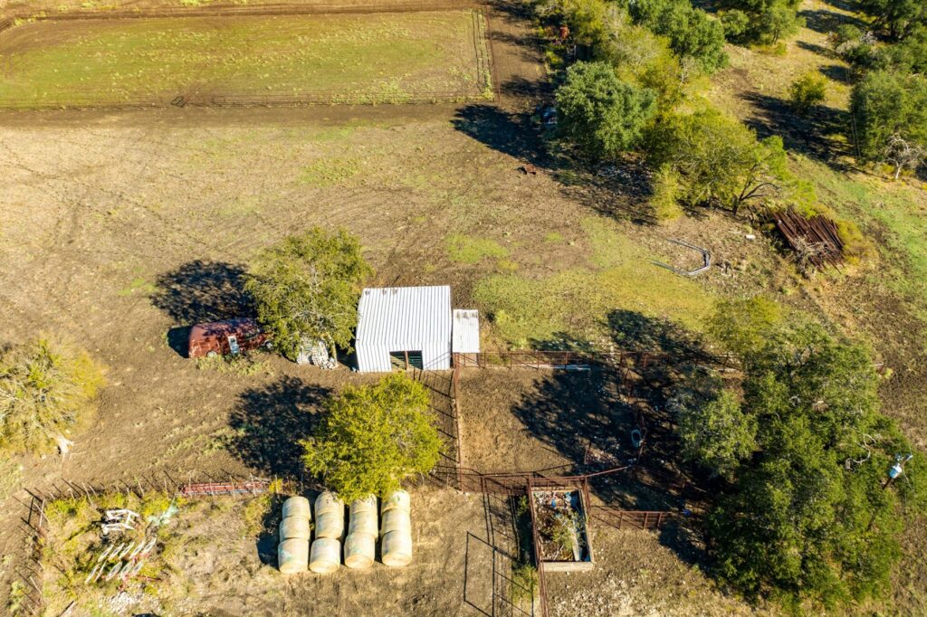 Aerial View of ranch
