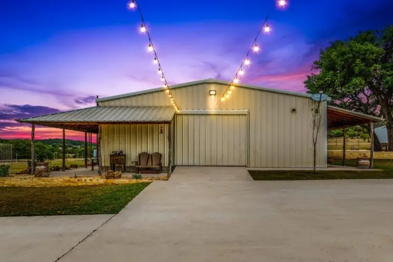 hunting ranch in camp wood