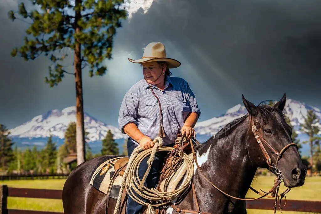 Three Sisters mountains near Sisters, Oregon