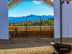 Parelli Ranch covered arena views