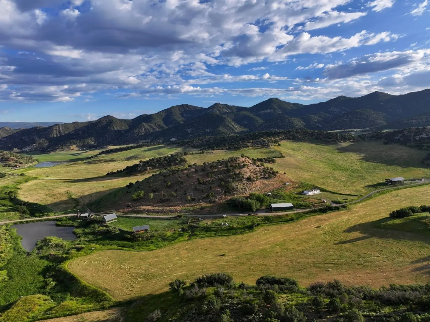 An Arial View of The Porter Ranch in Colorado